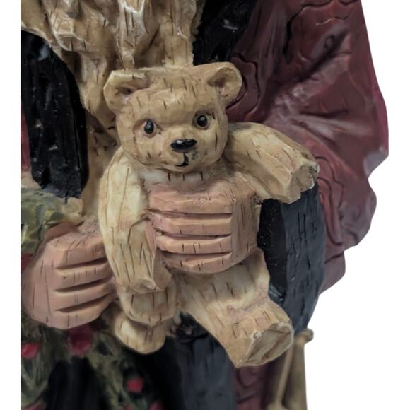 Cedar Creek Holiday Collection 10" Resin Santa Standing Decoration - Picture 2 of 8